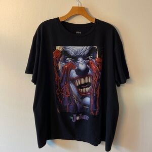 Batman DC Comics The Joker T-Shirt Black Size XL